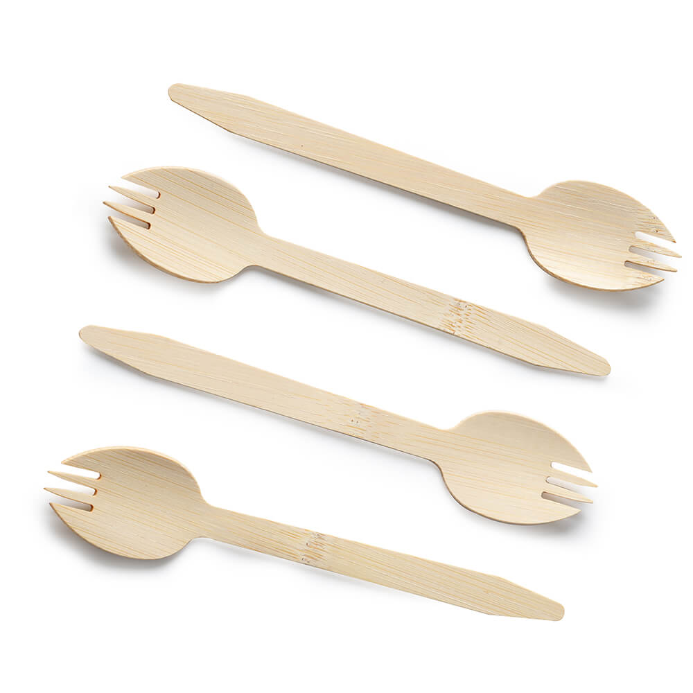 pointed handle Bamboo spork Featured Image