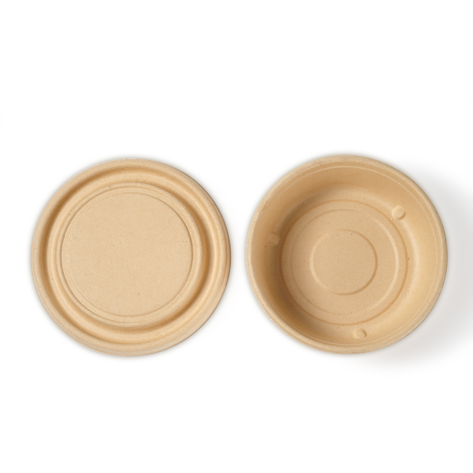 100% Bamboo pulp paper bowl lids Featured Image