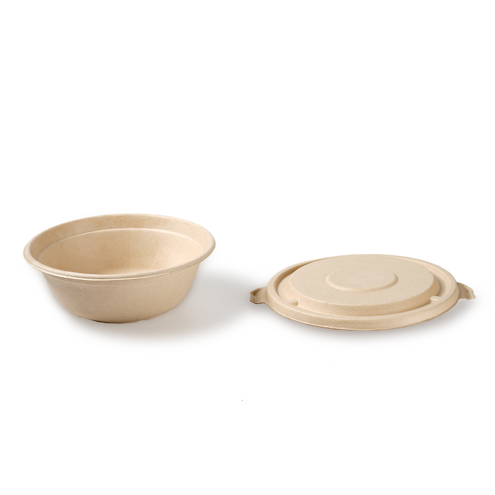 100% Bamboo pulp paper bowl lids Featured Image