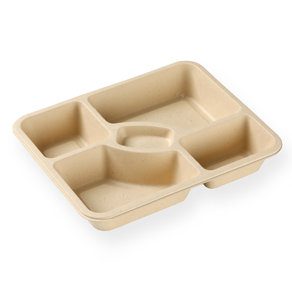 5 compartment tray